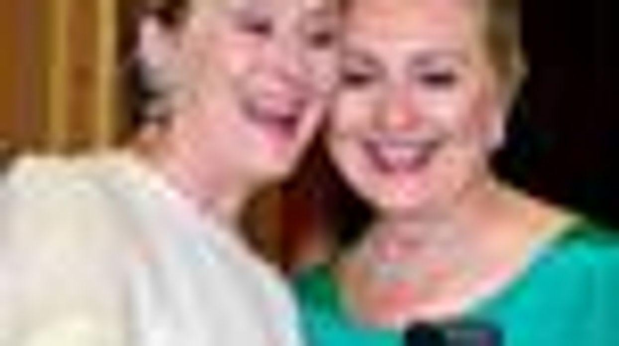 Shot of the Day: Meryl Streep and Hillary Clinton Create a New Meme?