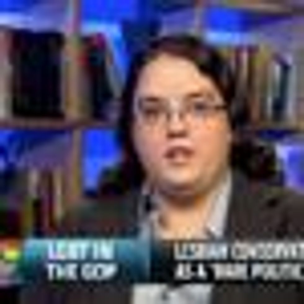 Watch: The Elusive Republican Lesbian Unicorn Speaks Out in Defense of Romney 
