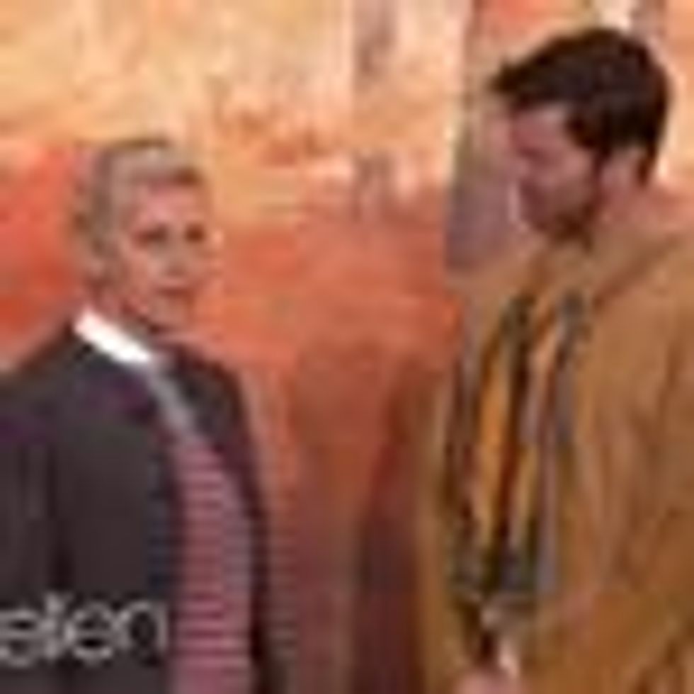 Watch: Ellen DeGeneres Tells the Thanksgiving Story with Sarcasm and Some Sexual Innuendo