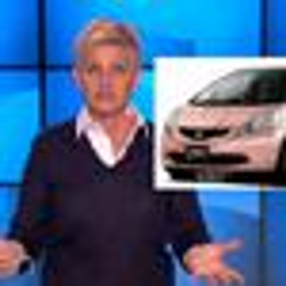 Watch: Ellen DeGeneres Rants About Pink Cars for Girls and other Stupid Girly Stuff