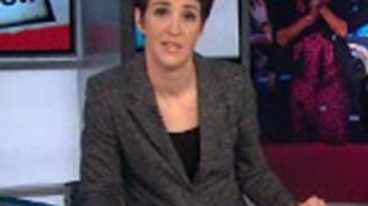 Watch: Rachel Maddow Says Republicans 'Shellacked' by Election