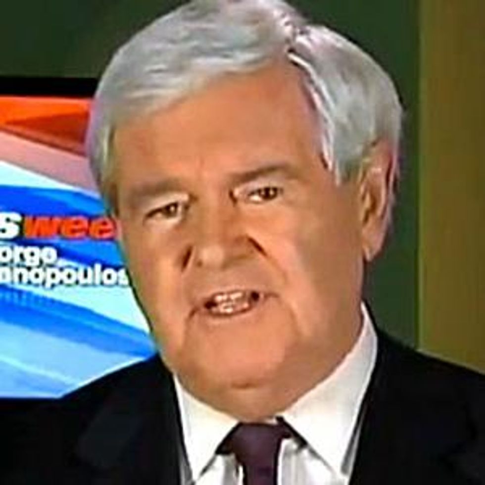 Watch: Newt Gingrich Says Everyone Opposes Rape, So 'Get Over It'