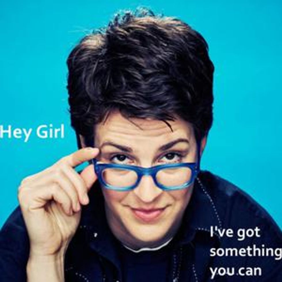Hey Girl, It's The Many Faces Of Rachel Maddow