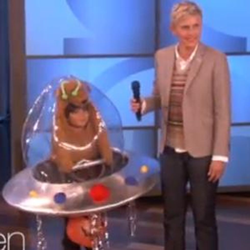 Ellen's Halloween Costumes Aren't Just for Kids