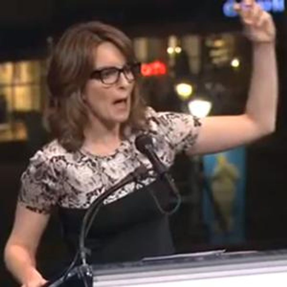 Watch: Tina Fey Says GOP Rape Talk Is Making Her Lose Her Mind