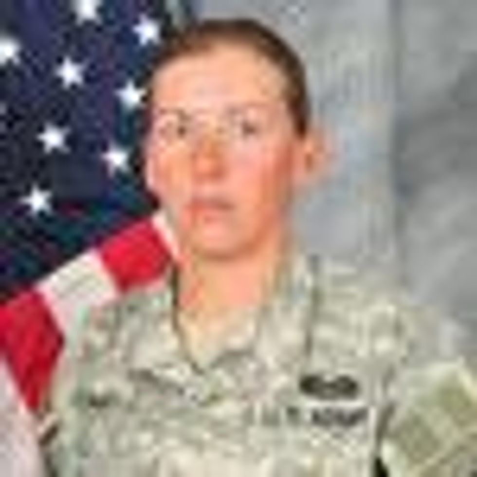 Married Lesbian Soldier Killed in Afghanistan 