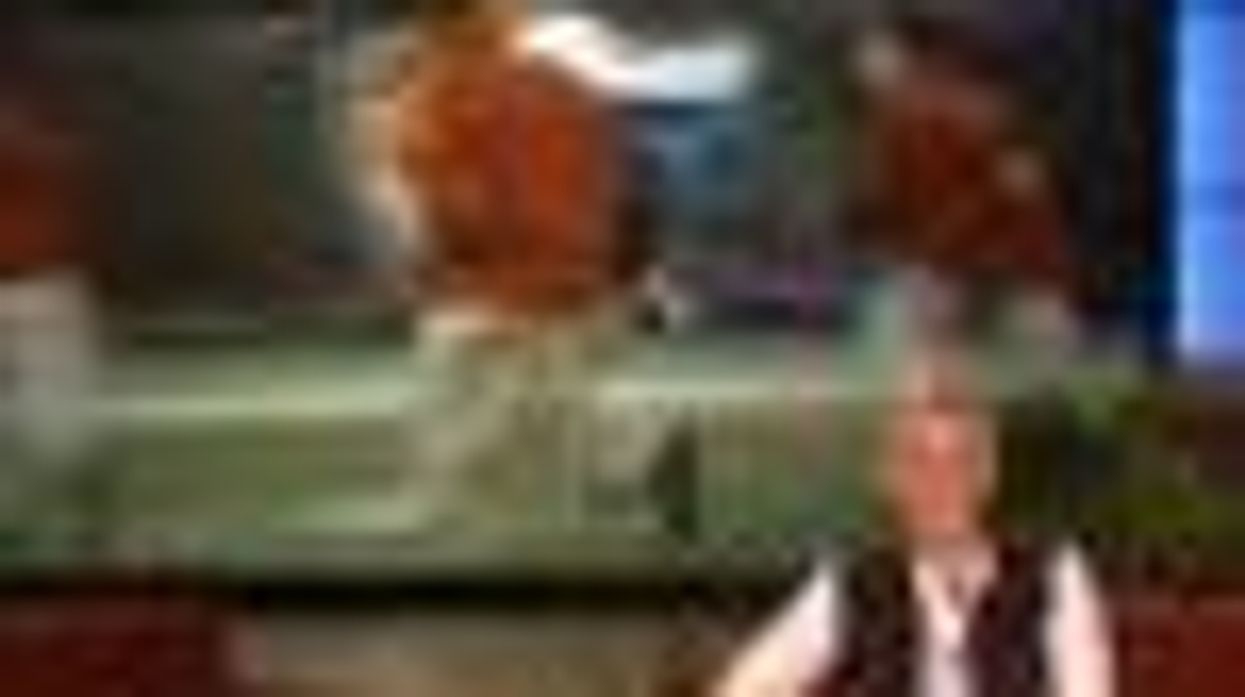 Watch: Ellen DeGeneres, Her Underwear and a Baltimore Ravens' Streaker