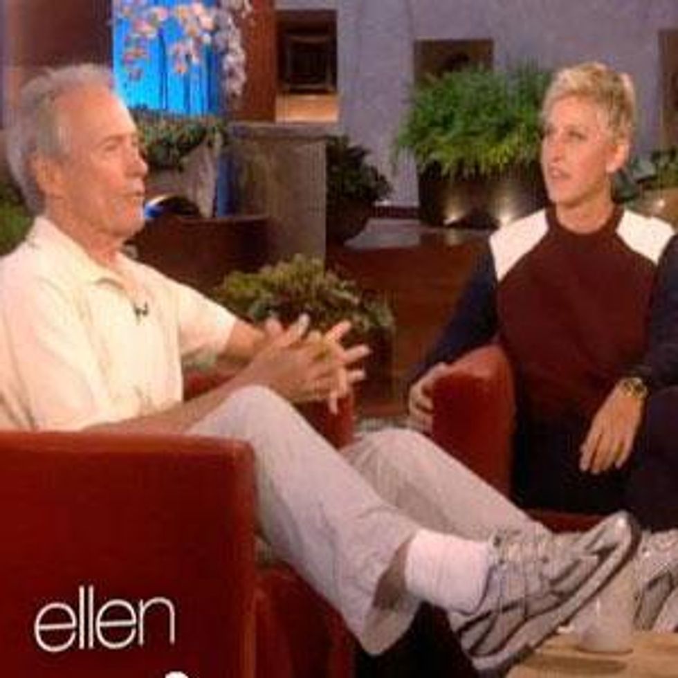 Watch: Ellen and Clint Eastwood Talk Marriage Equality and the Chair