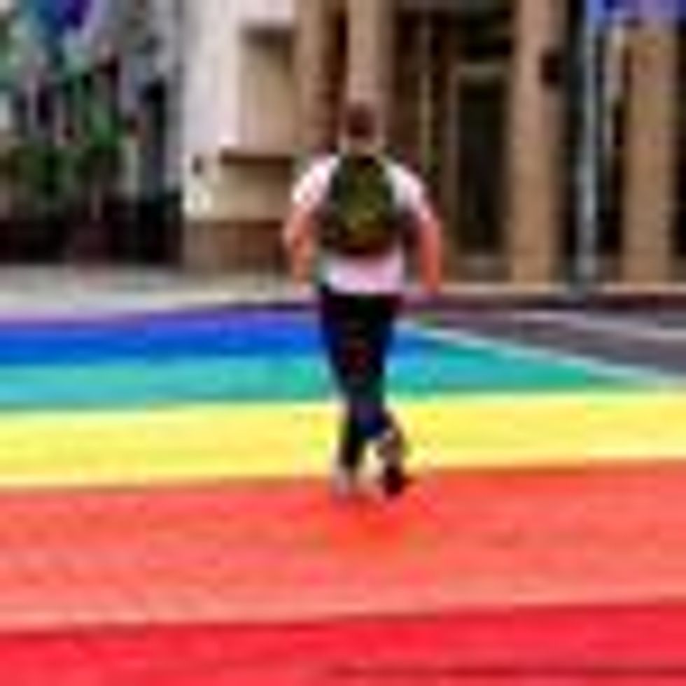 West Hollywood's Rainbow Crosswalks Become Permanent Fixture 