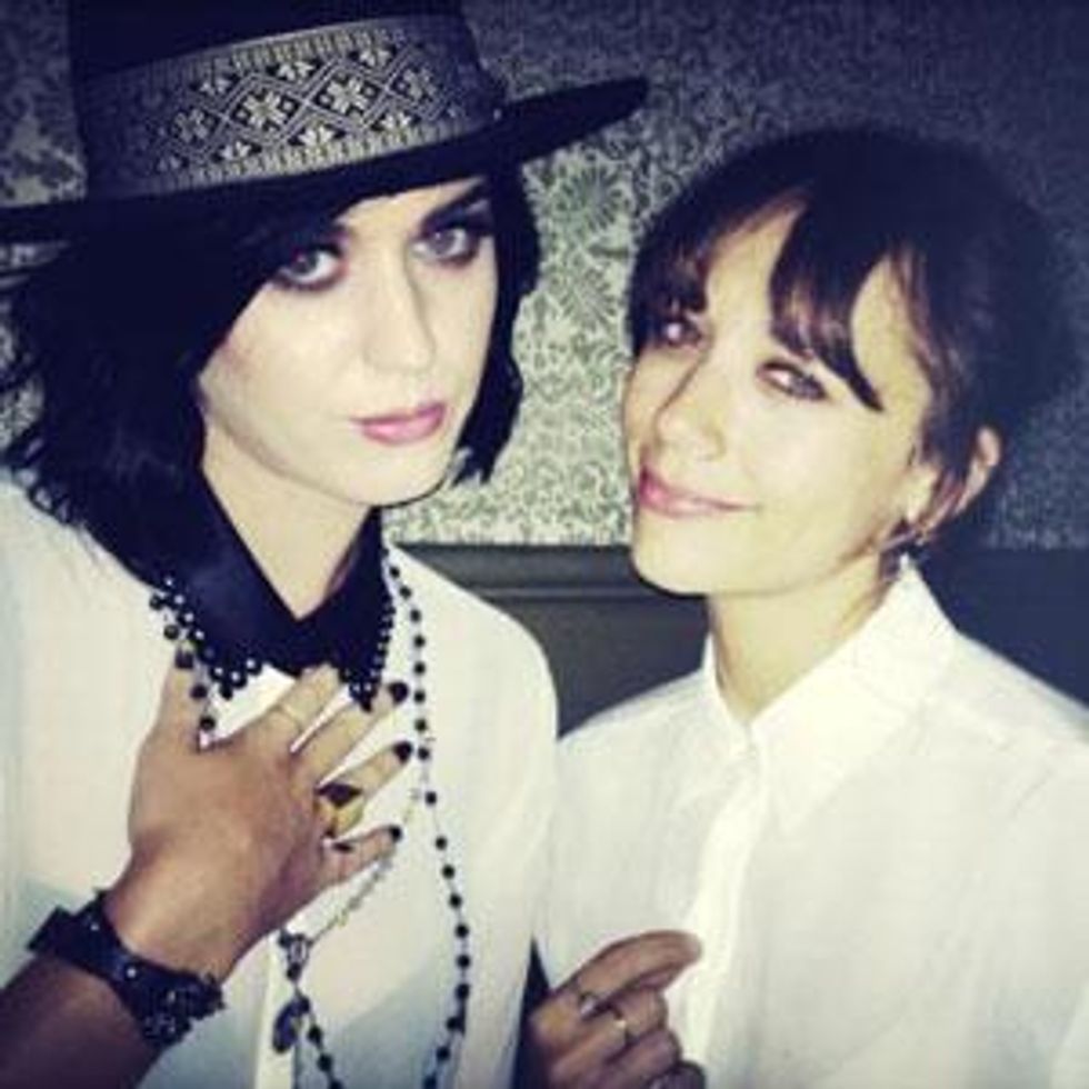 SheWired Shot of the Day: Katy Perry and Rashida Jones 'Ovaries Before Brovaries'