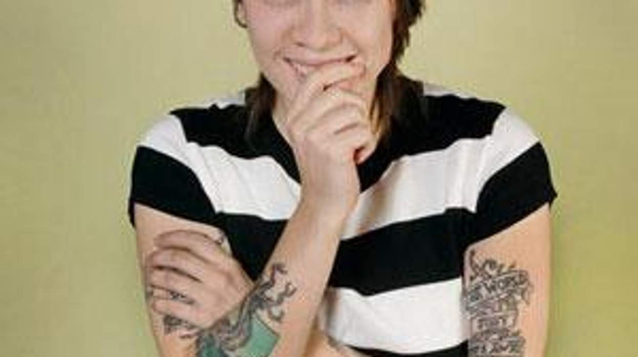 Dan Savage Calls on Tegan Quin to Answer Girl Crush Advice Question