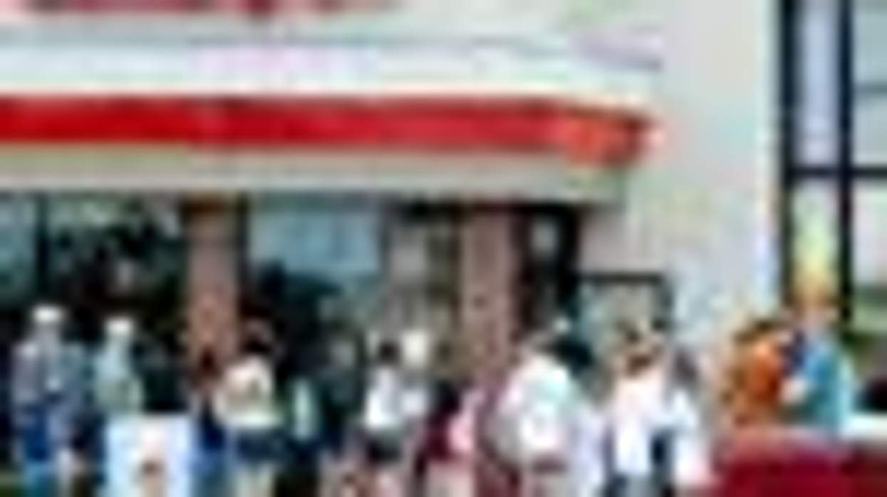 Maryland Chick-fil-A Vandalized with Stickers and a Rainbow Flag