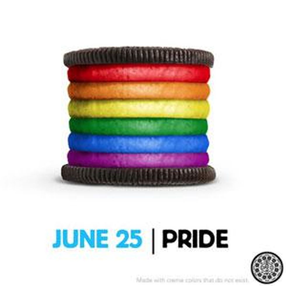 Oreo Pride Cookie Image Goes Viral