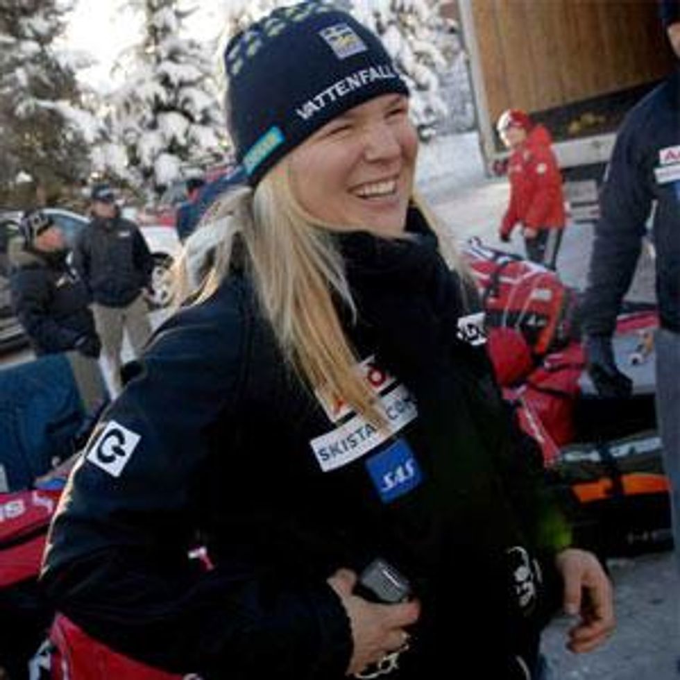 Swedish Skier Anja Paerson Comes Out