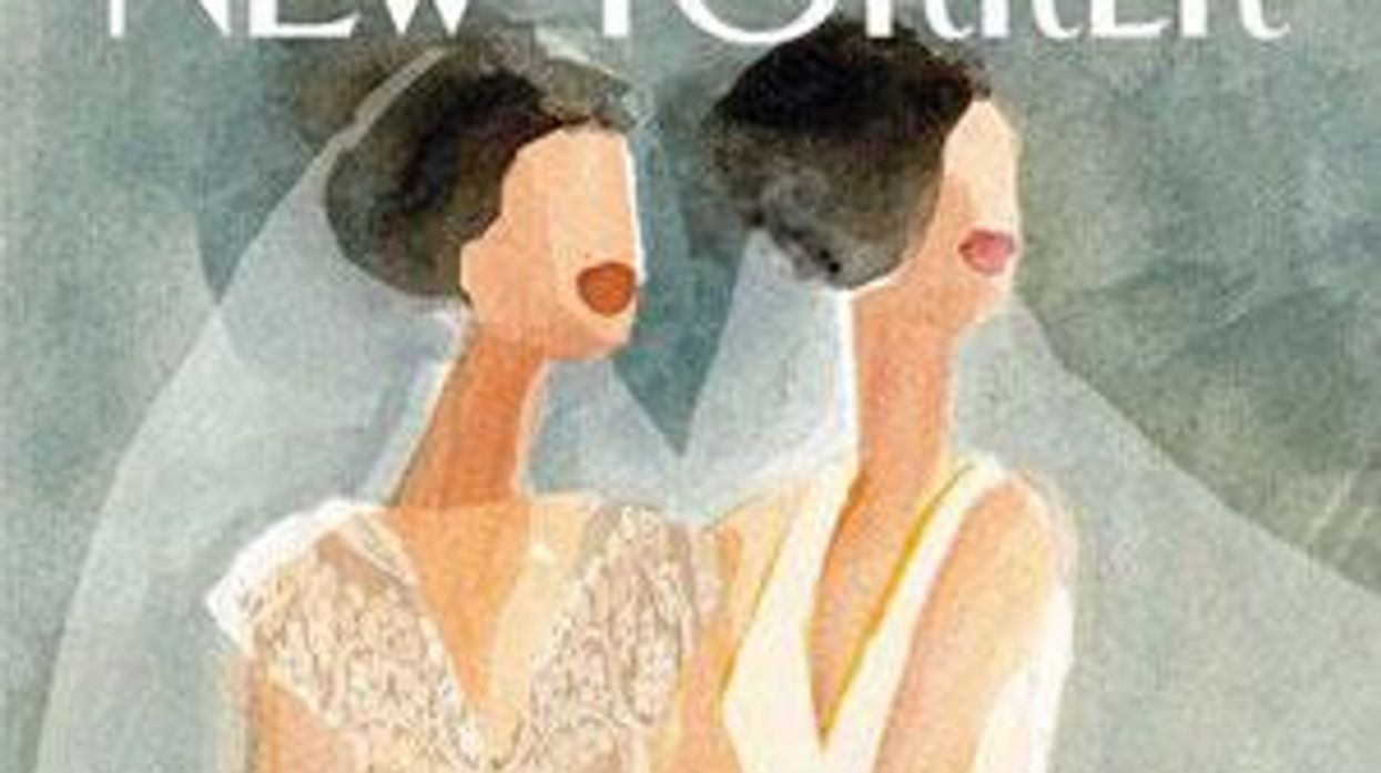 A Talk With 'The New Yorker' Lesbian Wedding Cover Artist Gayle Kabaker