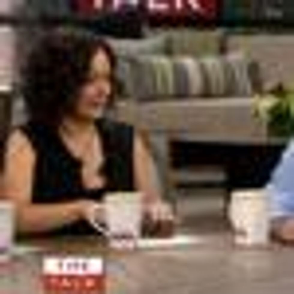 Sara Gilbert Presses Adam Carolla on Antigay Humor on 'The Talk' - Watch 