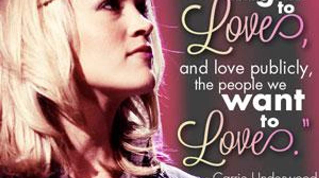 #SupportCarrie Underwood's Support of Same-Sex Marriage