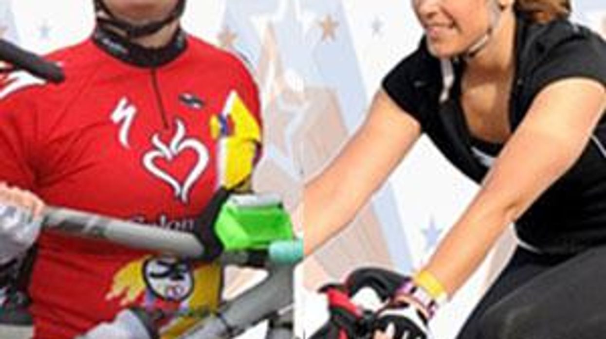 The Women of AIDS/LifeCycle 2012: Cherie and Laura