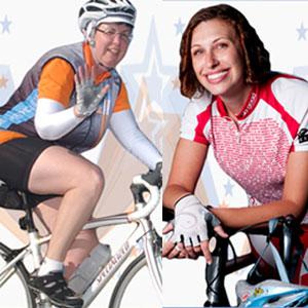 The Women of AIDS/LifeCycle 2012: Barbara and Carin