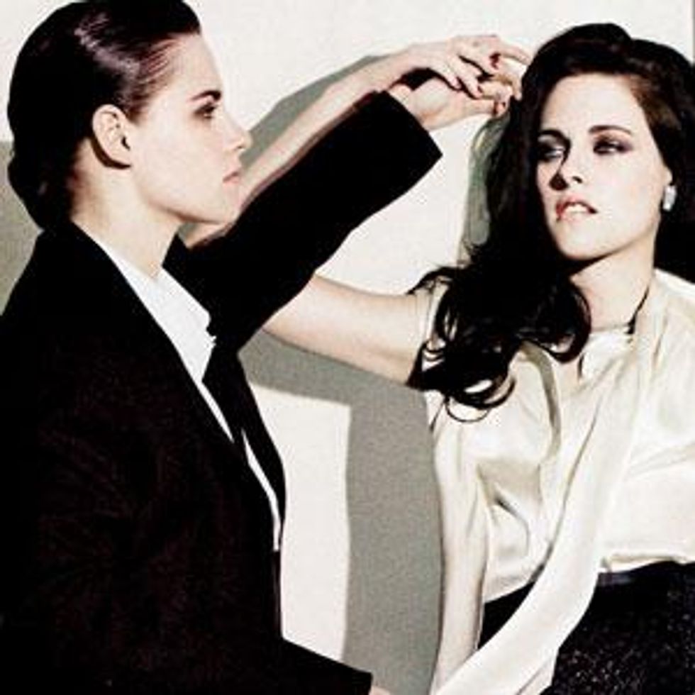 SheWired Shot of the Day: Kristen Stewart Doubles in Tuxedo Drag for Elle 