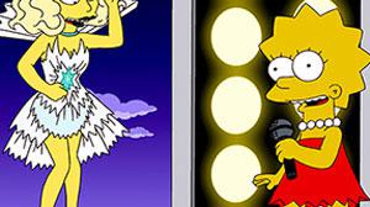 SheWired Shot of the Day: Lady Gaga on 'The Simpsons'
