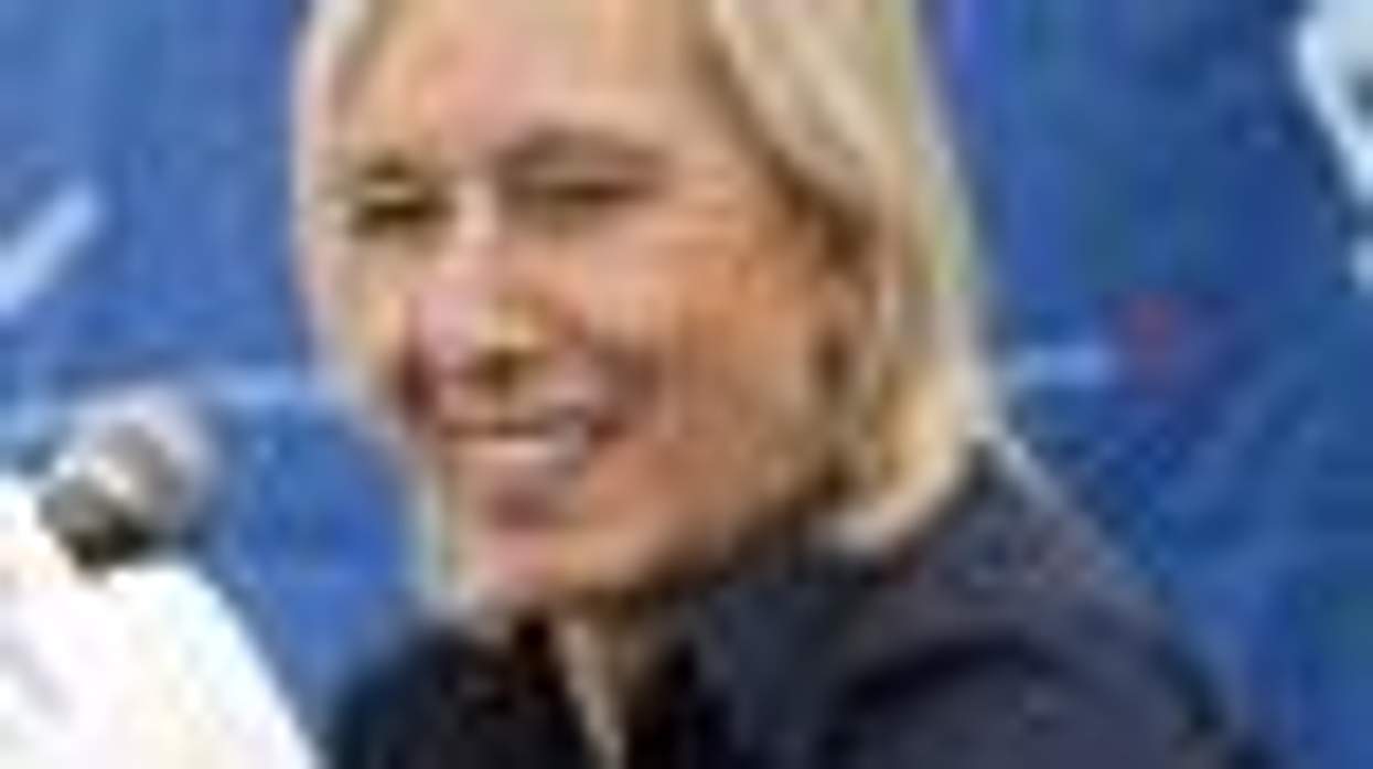 Martina Navratilova Honored at National Tennis Center