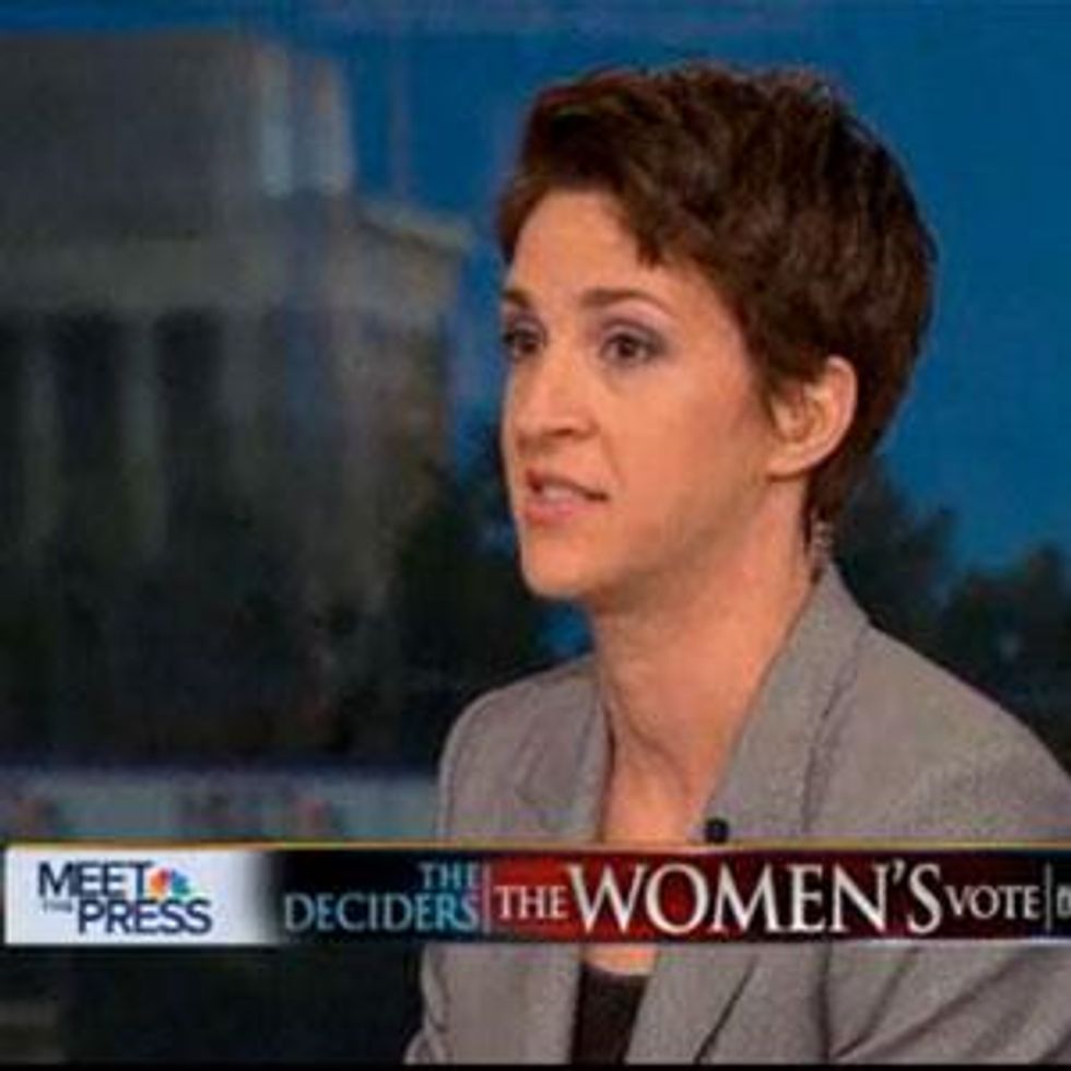 Rachel Maddow Debates Alex Castellanos Over Women's Wages - Watch