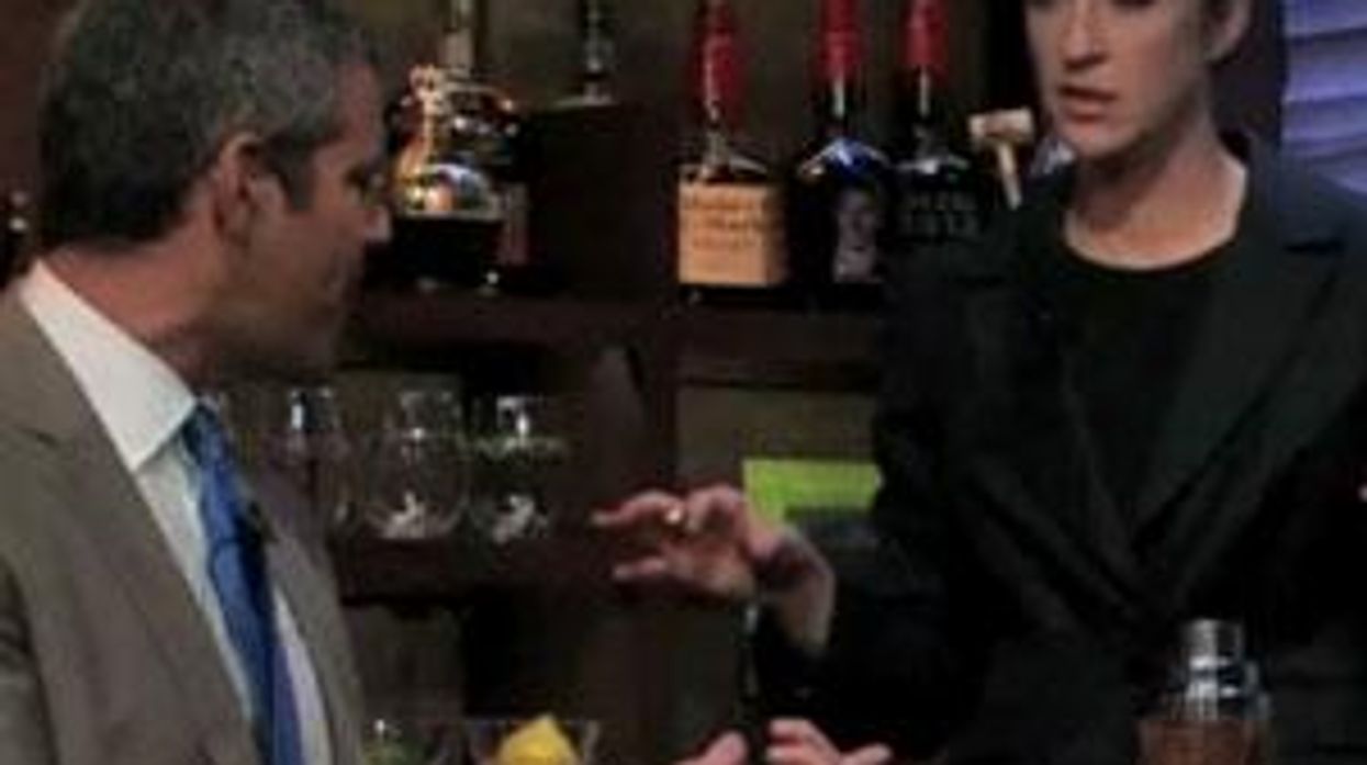 Rachel Maddow Mixes Shots on 'Watch What Happens Live' - Video
