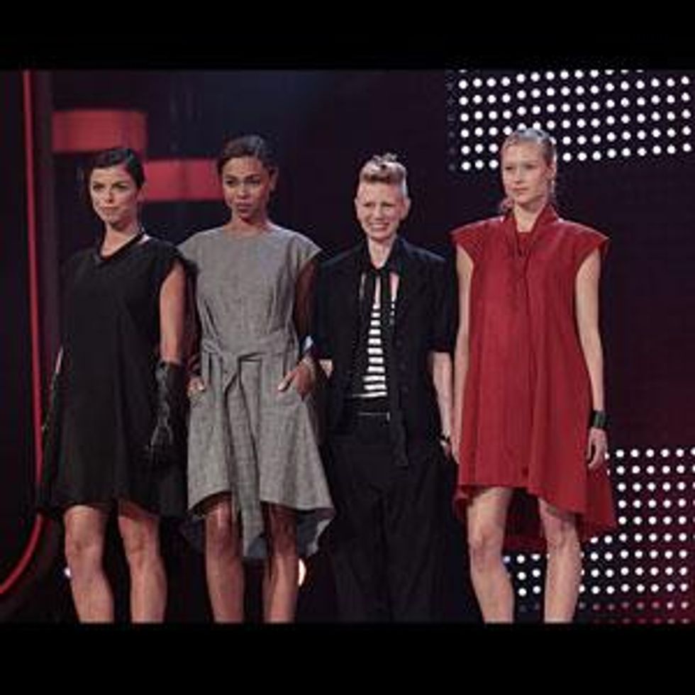 'Fashion Star's' Kara Laricks at Center of Bidding War Over Draped Tie Dress - Video