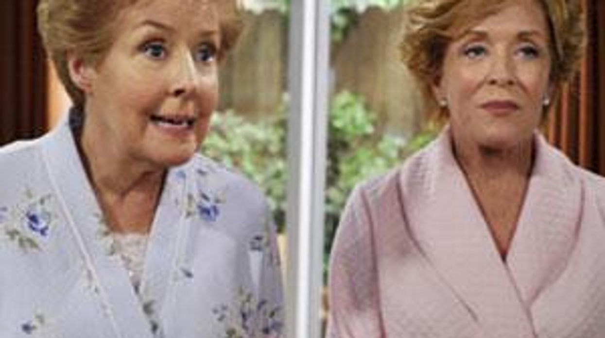 Holland Taylor's Evelyn in Lesbian Fling on 'Two and a Half Men'