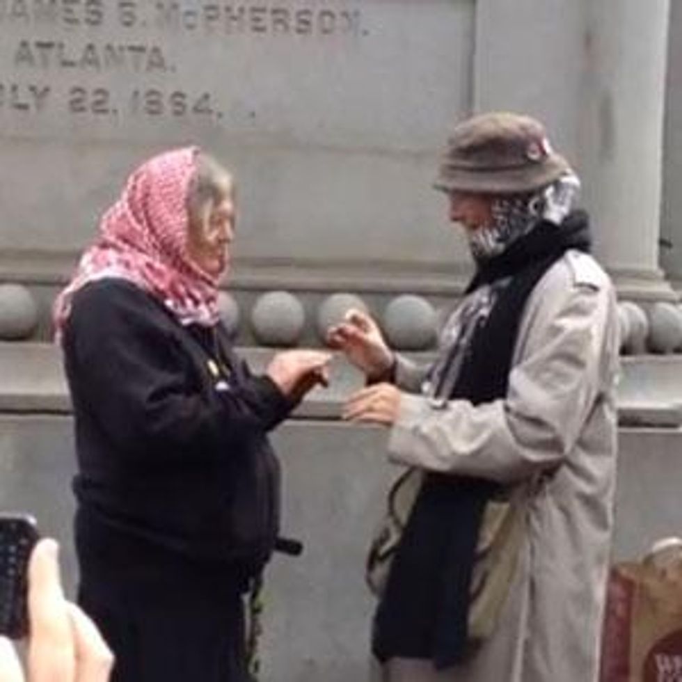 Love Among the Tents: Two Women Marry at Occupy DC Site - Video