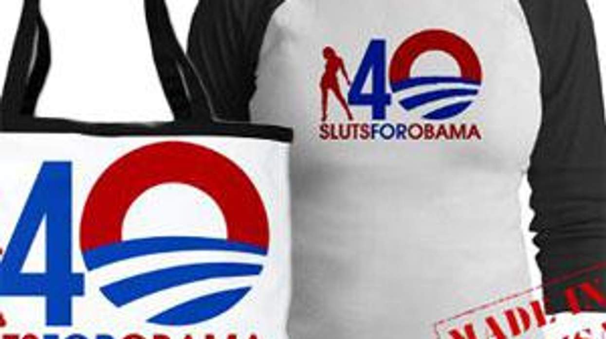 Sluts for Obama: Show Your Pride in SFO Gear