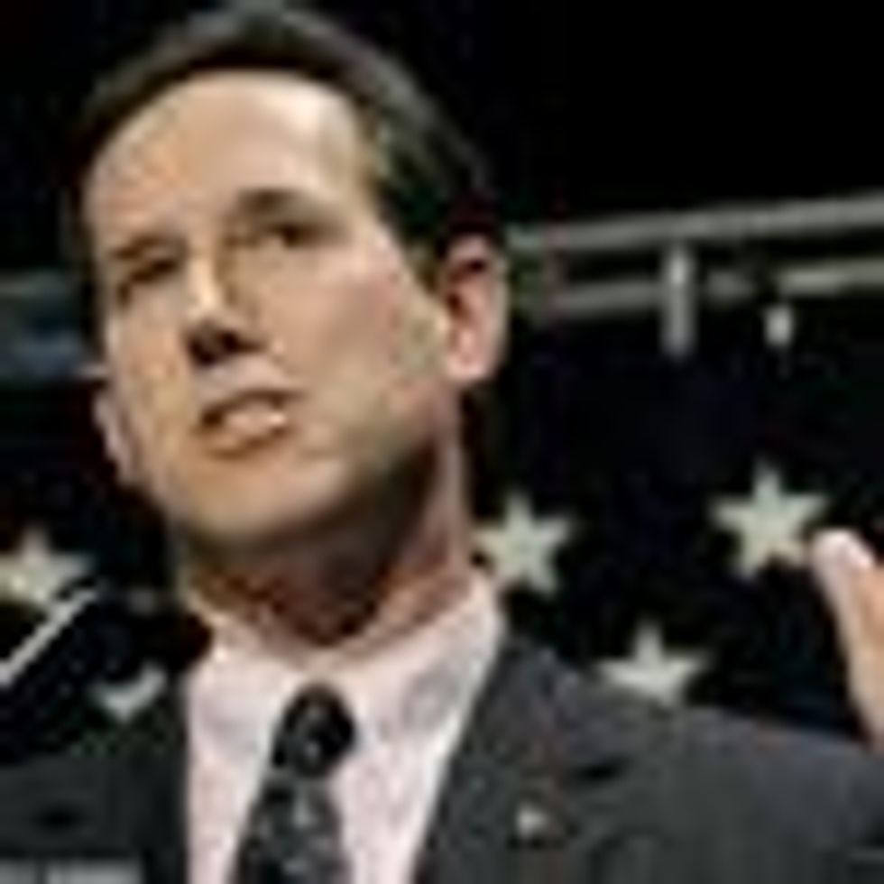 Rick Santorum Vows to 'Unmarry' Same-Sex Couples if Elected