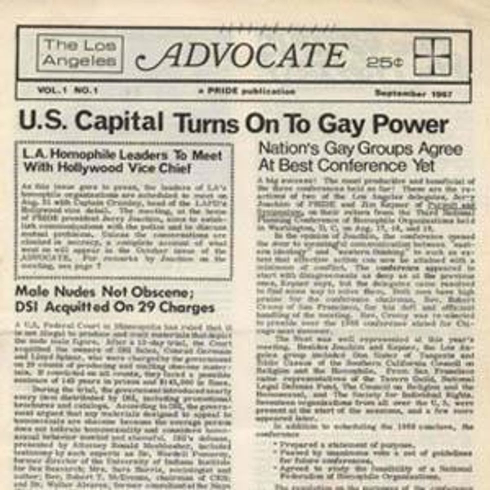 Cover to Cover: The Advocate Celebrates 45 Years