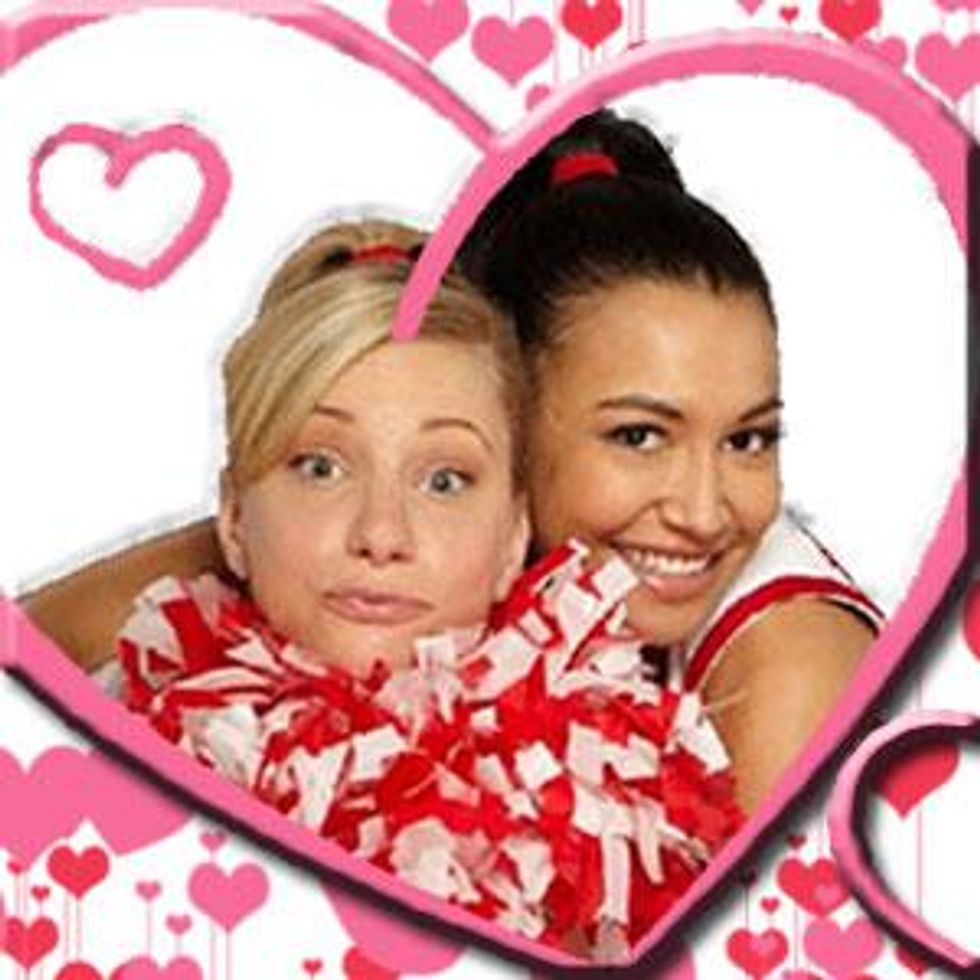 Santana and Brittany  Heat up for Valentine's Day! 