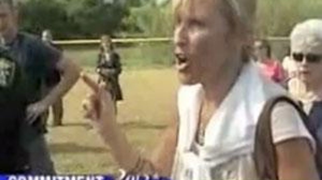 Florida Mom Confronts Rick Santorum Over Gay Son's Rights