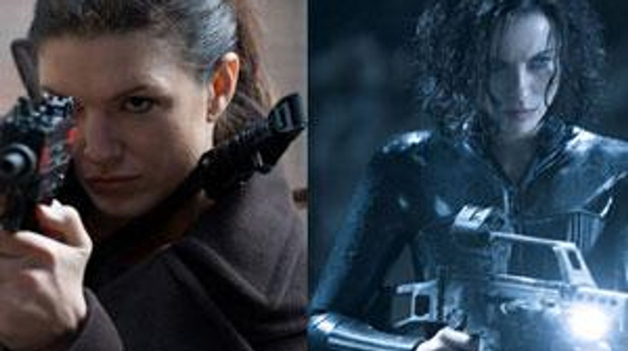 Gina Carano and Kate Beckinsale Kick Ass at the Movies this Weekend: Video