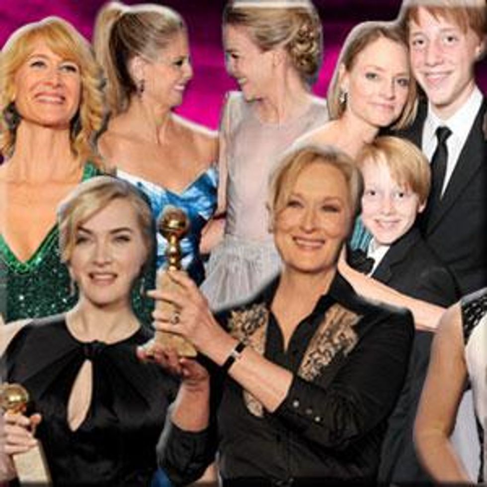Golden Globes Gay Girl-ish Highlights: Streep, Foster, Gellar and Perabo, Madonna and More: Video