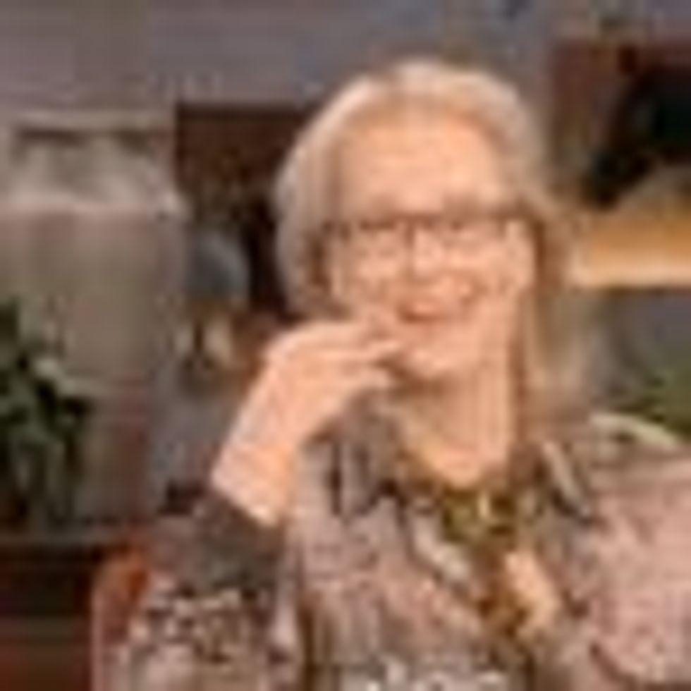 Meryl Streep Plays the Kissing Game with Ellen DeGeneres: Video