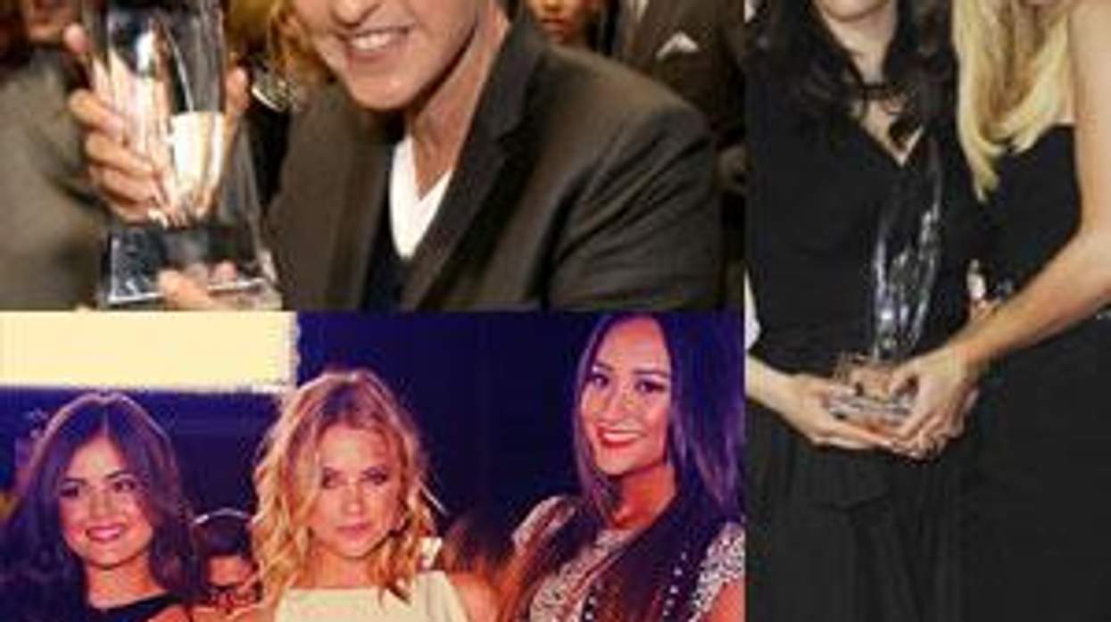 People's Choice Awards Go To LGBT Faves Ellen DeGeneres, Pretty Little Liars, Lady Gaga and More...