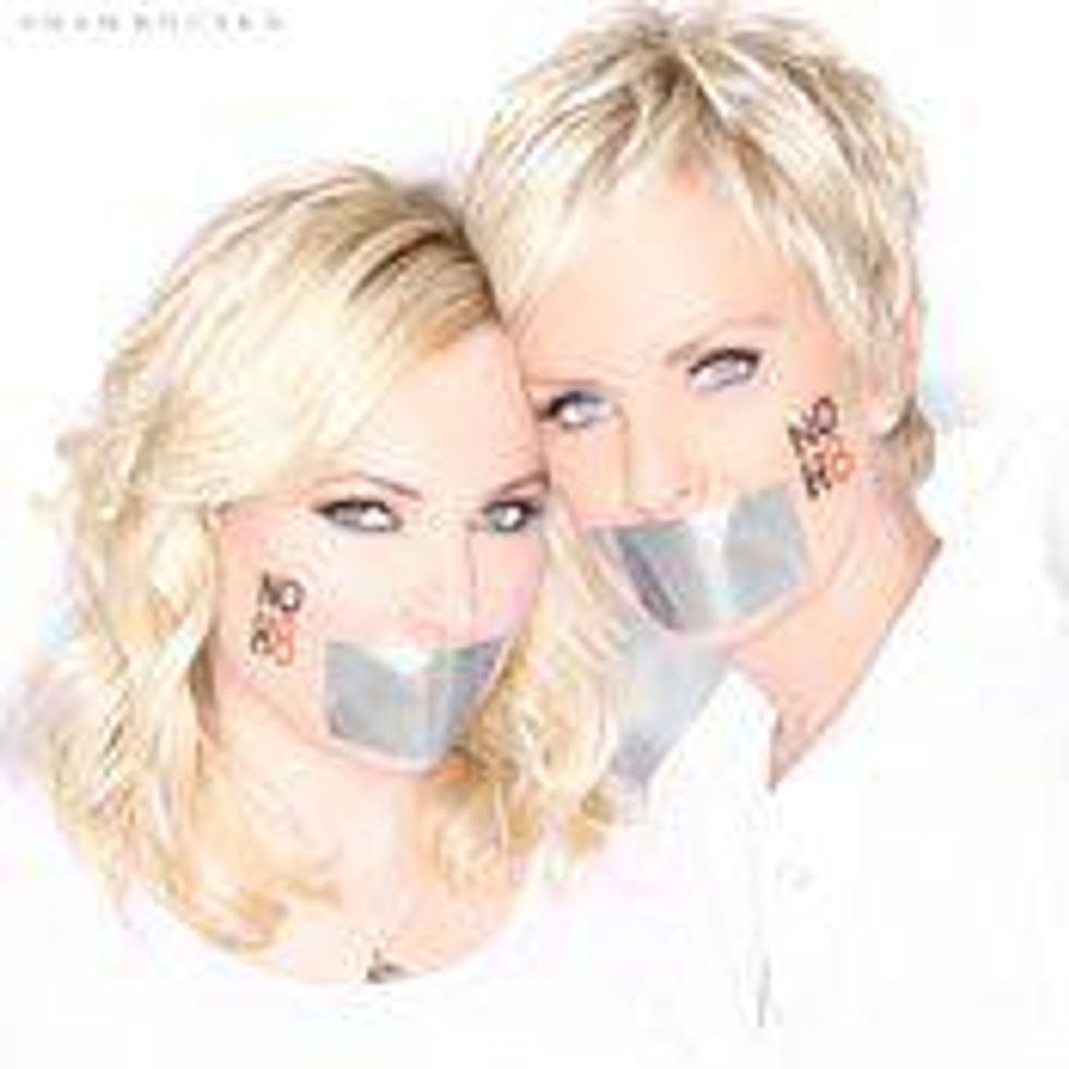 SheWired Shot of The Day: New NOH8 Photos of Meghan McCain and Mom Cindy 