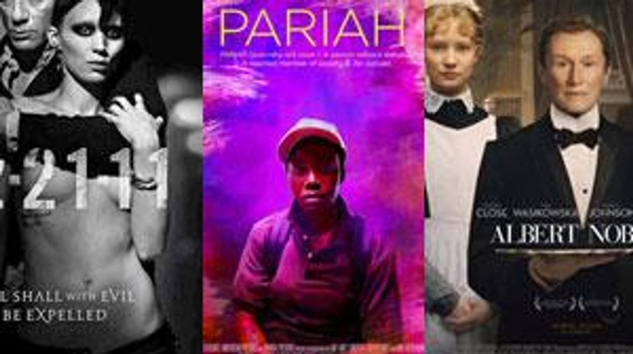 Lesbian, Bisexual and Gender Bending Characters on Tap at Holiday Box Office: Pariah, Albert Nobbs and Dragon Tattoo
