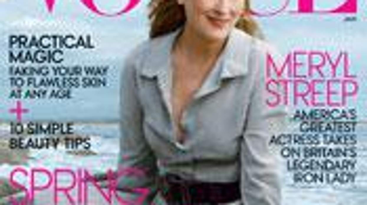 SheWired Shot of the Day: Meryl Streep's First American Vogue Cover!