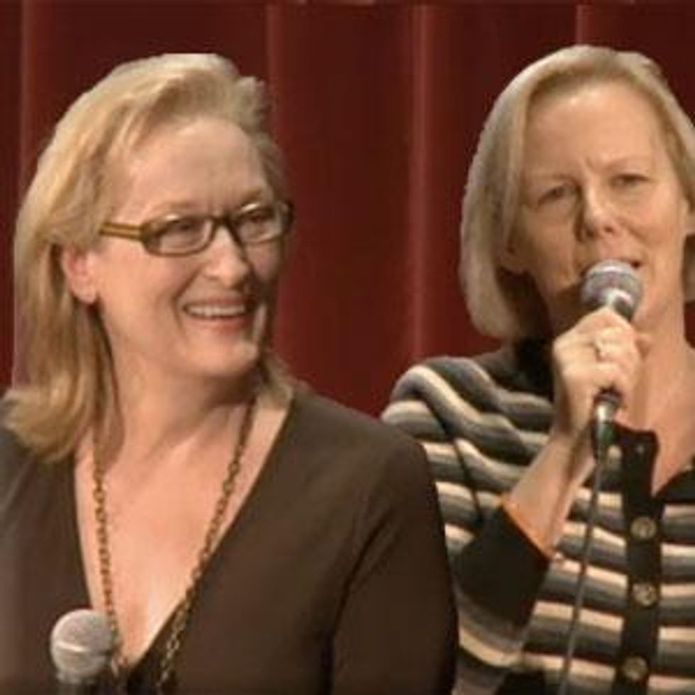 Out Director Phyllida Lloyd and Meryl Streep Discuss 'The Iron Lady'