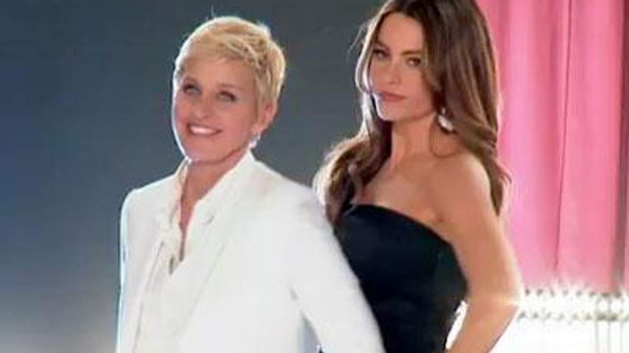 Ellen DeGeneres and Sofia Vergara Cover Girl Commercial Shoot – Video
