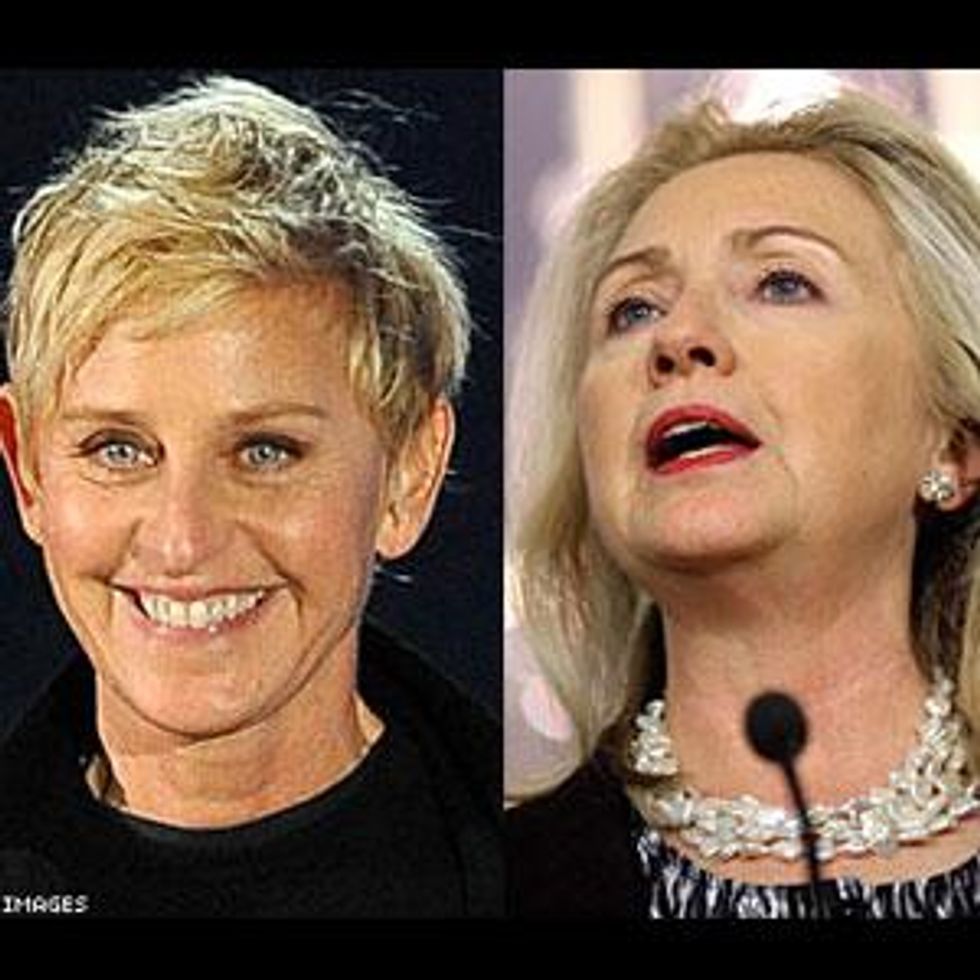 Hillary Clinton Appoints Ellen DeGeneres as Global HIV/AIDS Envoy
