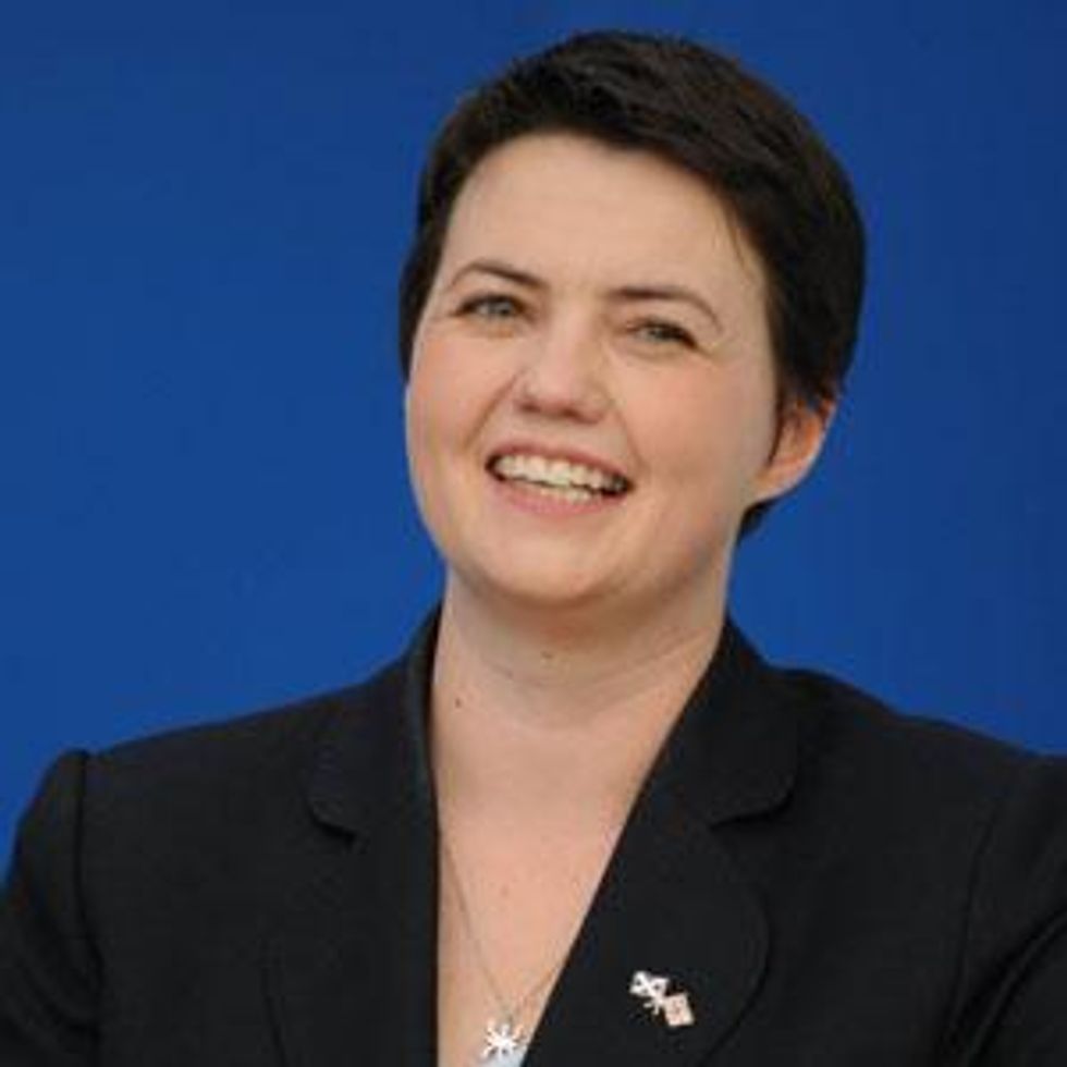 Lesbian Member of Scottish Parliament Ruth Davidson Elected to Lead Conservative Party