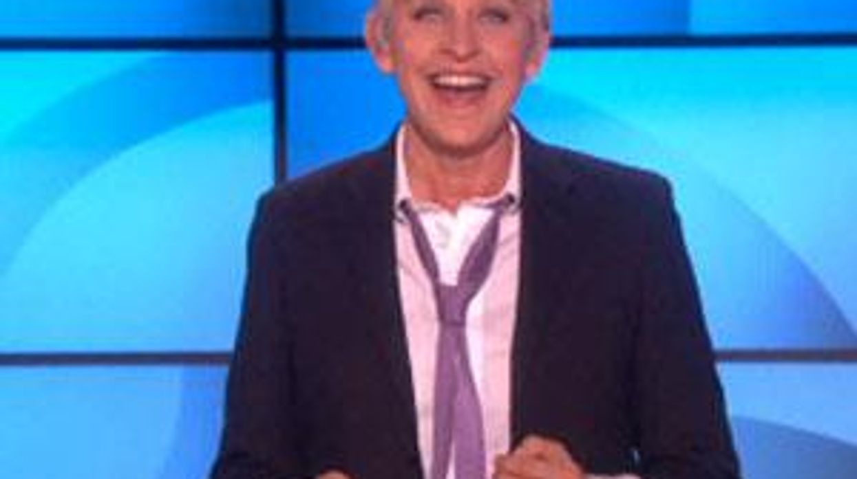 Ellen DeGeneres Celebrates Spirit Day - Video