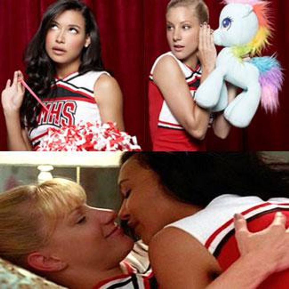 Brittana is a Full-ON Lesbian Couple on Primetime Just in Time for Sweeps? SPOILERS