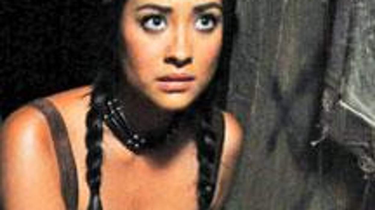 SheWired Shot of The Day: 'Pretty Little Liars' Halloween Preview, Shay Mitchell as Pretty Pocahontas
